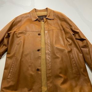 Andrew Marc Men’s leather coat